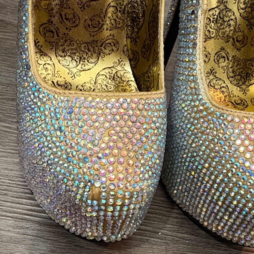 Bordello Y2K Sparkling Rhinestone Heels - Picture 4 of 14